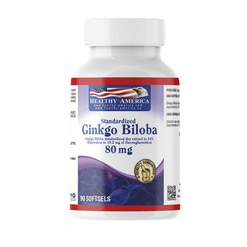 Gingko Biloba 80mg 90 Cápsulas Gingko Biloba 80mg 90 Cápsulas