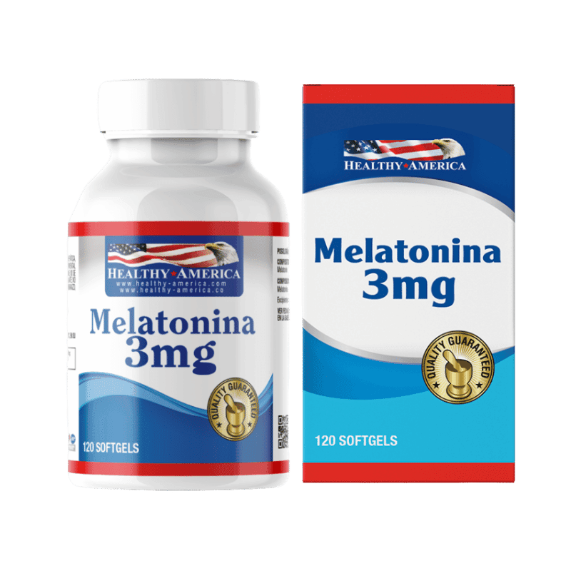 Melatonina 3mg x 120 Cápsulas Melatonina 3mg x 120 Cápsulas