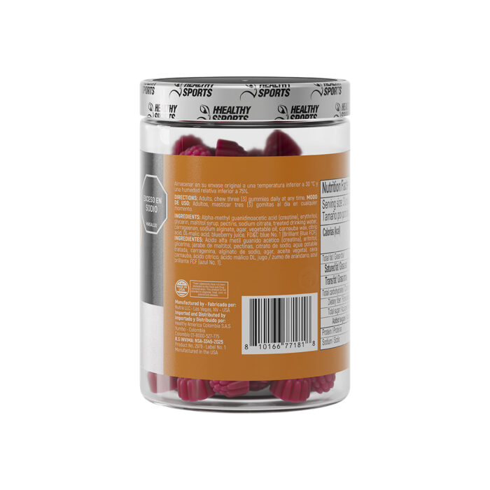 CREATINE FORCEHOLD, 120 GUMMIES FORCEHOLD - 40 SERVING - Vista 4
