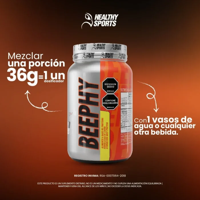 PROTEÍNA HIDROLIZADA DE VAINILLA - COMPLEMENTO NUTRICIONAL PARA EL BIENESTAR en Colombia - Etiqueta de ingredientes