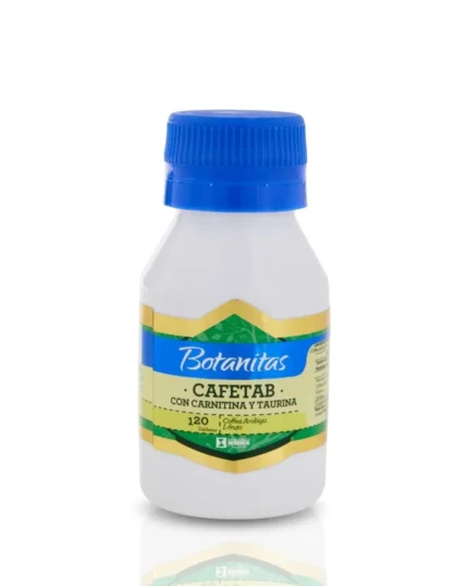 CAFETAB CON CARNITINA Y TAURINA en Colombia - Vista frontal