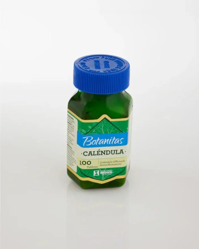 CALÉNDULA EN CÁPSULAS en Colombia - Vista lateral