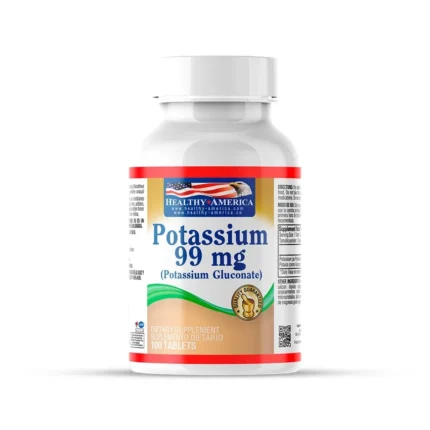 TABLETAS DE POTASIO QUELADO 99MG en Colombia - Vista frontal