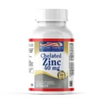 ZINC QUELADO 40 MG 100 TABLETAS en Colombia - Vista frontal