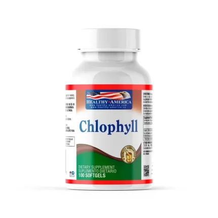 CHLOPHYLL 100 MG SUPLEMENTO DIETARIO NATURAL PARA BIENESTAR en Colombia - Vista frontal