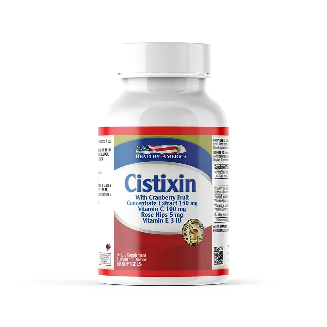CISTIXIN SUPLEMENTO DIETARIO PARA LA SALUD URINARIA 60 SOFTGELS CISTIXIN SUPLEMENTO DIETARIO PARA LA SALUD URINARIA 60 SOFTGELS en Colombia - Vista frontal
