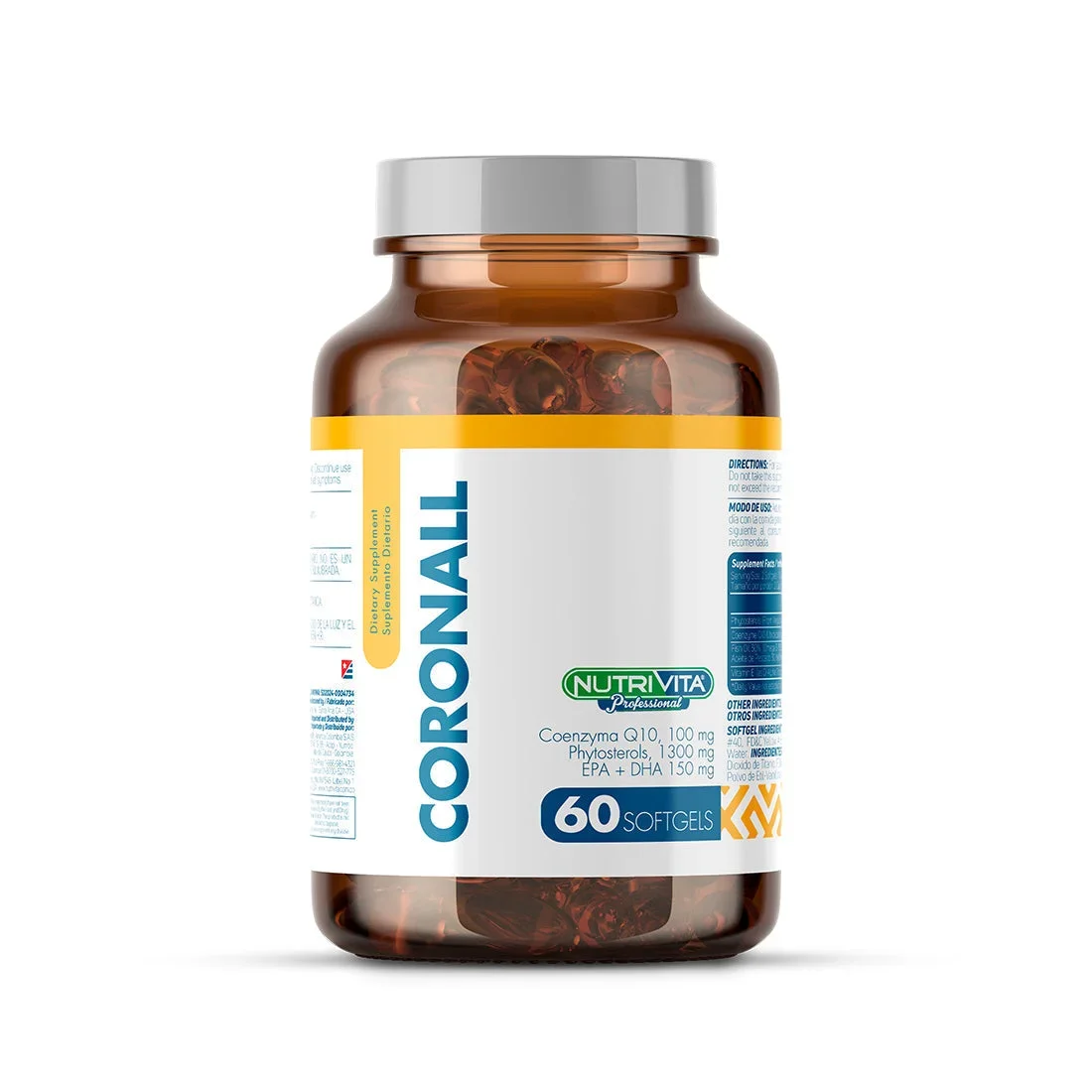 CORONALL SOFTGELS - SUPLEMENTO DIETARIO NATURAL PARA EL BIENESTAR CORONALL SOFTGELS - SUPLEMENTO DIETARIO NATURAL PARA EL BIENESTAR en Colombia - Vista frontal