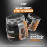 CREATINA MONOHIDRATADA MICRONIZADA 150G - SUPLEMENTO ENERGÉTICO en Colombia - Vista posterior