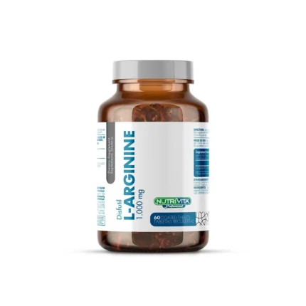L-ARGININA 1,000MG - SUPLEMENTO NUTRICIONAL PARA EL BIENESTAR - 60 CÁPSULAS en Colombia - Vista frontal
