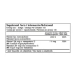 DUOVIT 100 SOFTGELS - SUPLEMENTO DE VITAMINAS D3 Y K2 en Colombia - Vista posterior