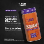 SUPLEMENTO ESQUARE - 60 CÁPSULAS BLANDAS PARA EL BIENESTAR METABÓLICO en Colombia - Etiqueta de ingredientes
