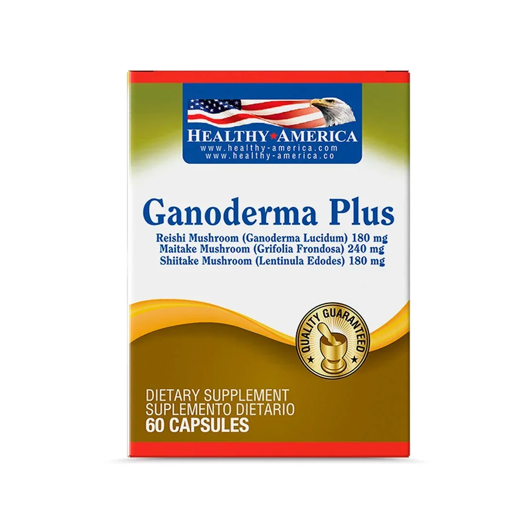 GANODERMA PLUS - SUPLEMENTO DIETARIO PARA EL BIENESTAR INMUNOLÓGICO - 60 CÁPSULAS GANODERMA PLUS - SUPLEMENTO DIETARIO PARA EL BIENESTAR INMUNOLÓGICO - 60 CÁPSULAS en Colombia - Vista frontal