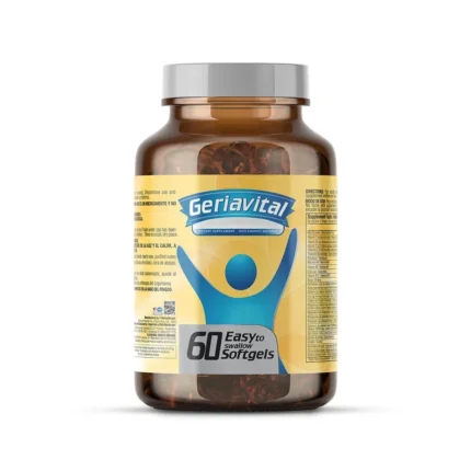 GERIAVITAL 50+ PLATINUM MULTIVITAMINAS - 60 CÁPSULAS BLANDAS en Colombia - Vista frontal