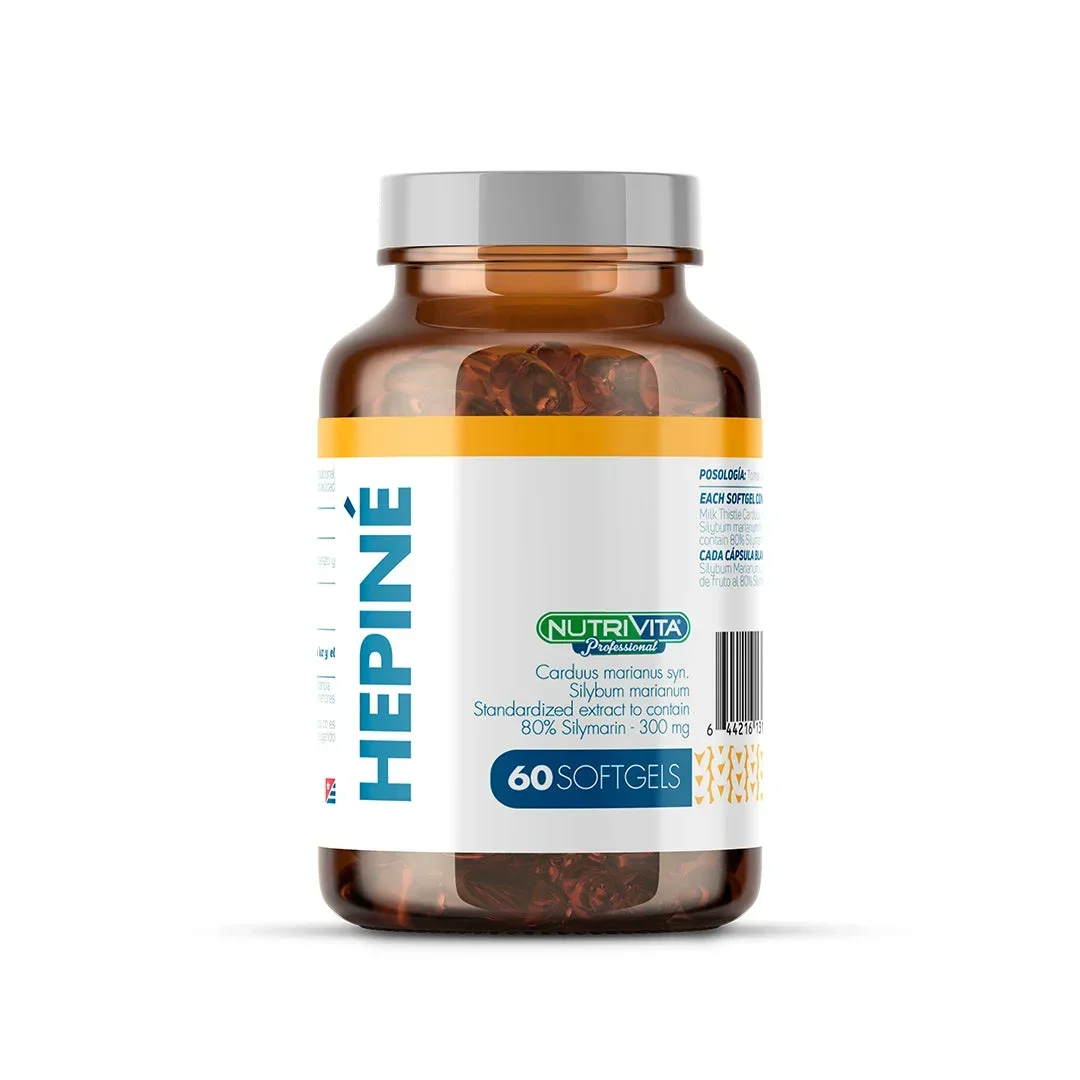 HEPINÉ 300MG - SUPLEMENTO NUTRICIONAL EN SOFTGELS HEPINÉ 300MG - SUPLEMENTO NUTRICIONAL EN SOFTGELS en Colombia - Vista frontal