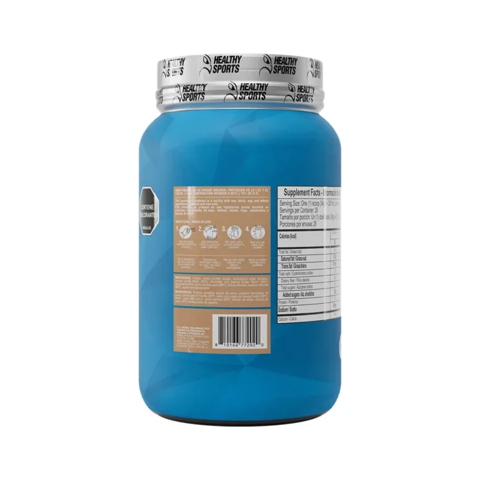 PROTEÍNA ISO WHEY 100% - 952 G - SABOR CHOCOLATE CON CACAHUETE en Colombia - Tabla nutricional