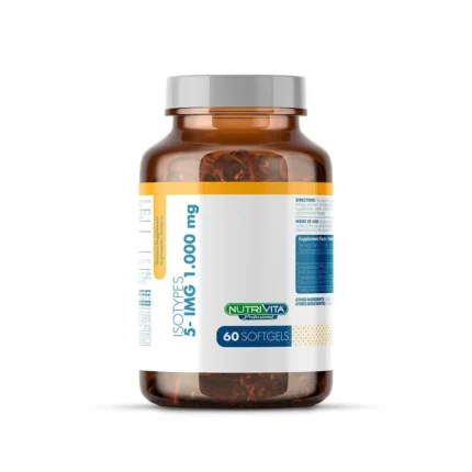 ISOTYPES 5 IMG 1.000 MG - SUPLEMENTO NUTRICIONAL EN SOFTGELS en Colombia - Vista frontal