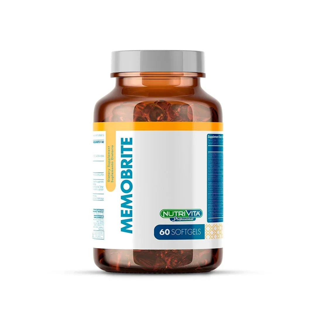 MEMOBRITE SOFTGELS - SUPLEMENTO PARA EL BIENESTAR COGNITIVO MEMOBRITE SOFTGELS - SUPLEMENTO PARA EL BIENESTAR COGNITIVO en Colombia - Vista frontal