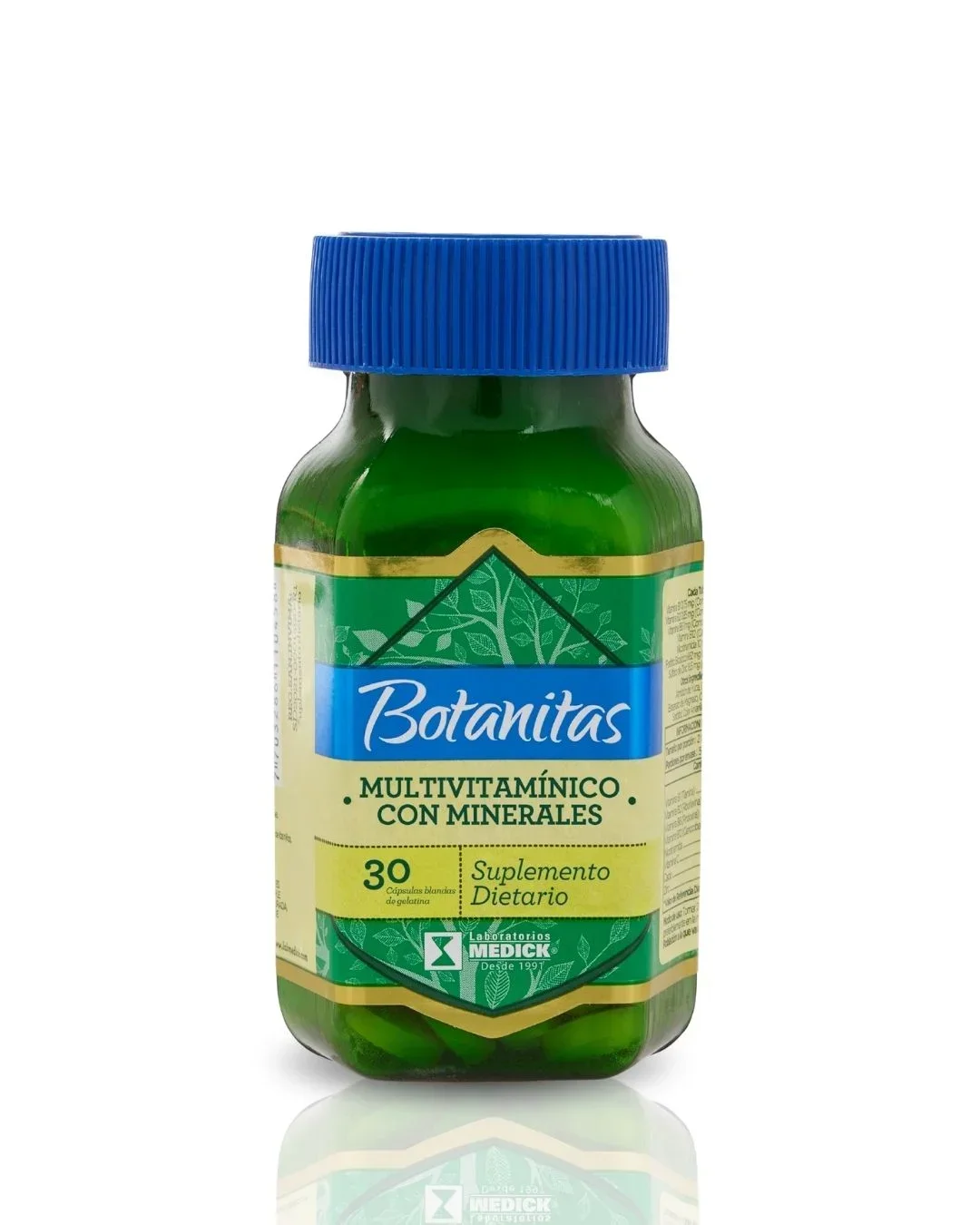 MULTIVITAMÍNICO CON MINERALES MULTIVITAMÍNICO CON MINERALES en Colombia - Vista frontal