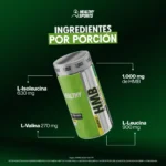 MUXKLY HMB PLUS BCAA'S COMPLEX - AMINOÁCIDOS ESENCIALES EN CÁPSULAS en Colombia - Vista posterior