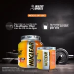 PRE ENTRENAMIENTO NUCLEAR - POLVO DE FRUTAS, 180G en Colombia - Etiqueta de ingredientes