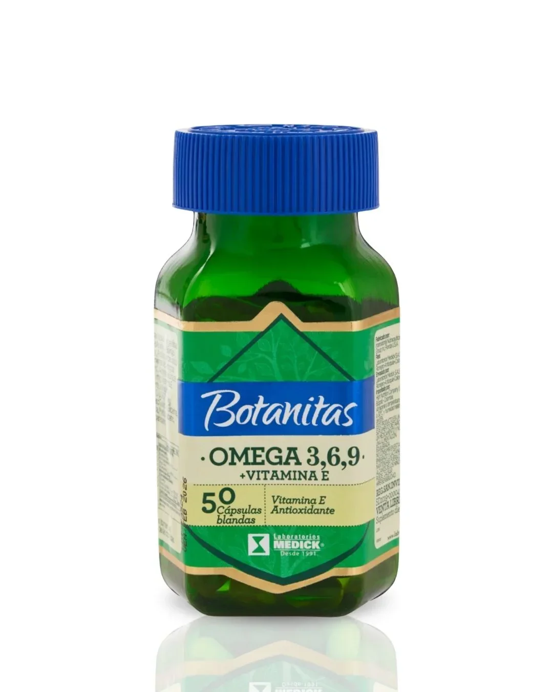 OMEGA 3,6,9 X 50 CÁPSULAS BLANDAS OMEGA 3,6,9 X 50 CÁPSULAS BLANDAS en Colombia - Vista frontal