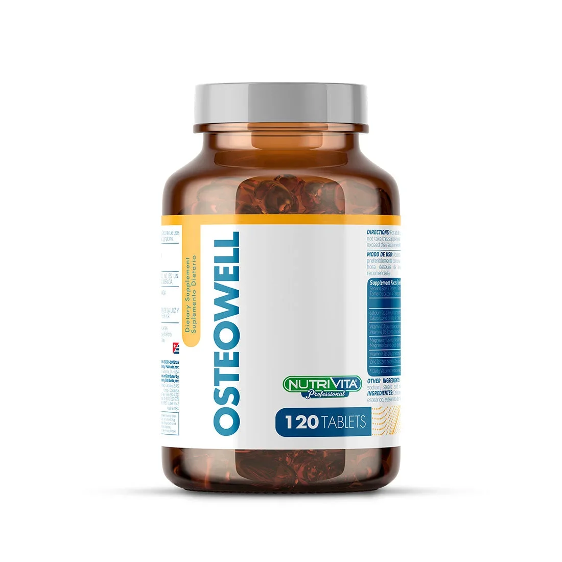 TABLETAS OSTEOWELL - SUPLEMENTO NUTRICIONAL PARA LA SALUD ÓSEA TABLETAS OSTEOWELL - SUPLEMENTO NUTRICIONAL PARA LA SALUD ÓSEA en Colombia - Vista frontal