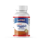 SUPLEMENTO DE VITAMINA E NATURAL 1000 IU - 50 CÁPSULAS BLANDAS en Colombia - Vista frontal