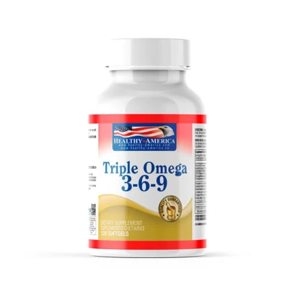TRIPLE OMEGA 3-6-9 1200MG - SUPLEMENTO DIETARIO en Colombia - Vista frontal