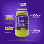 PROTEÍNA VEGETAL 910G - SABOR VAINILLA en Colombia - Vista posterior