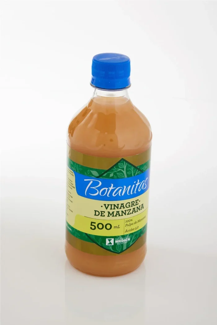 VINAGRE DE MANZANA 500ML en Colombia - Vista lateral