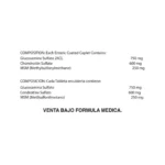 WELLFLEX - SUPLEMENTO PARA LA SALUD ARTICULAR - 120 TABLETAS RECUBIERTAS en Colombia - Vista posterior