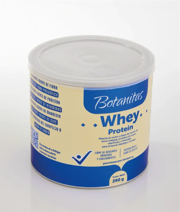 WHEY PROTEIN 900 G POLVO en Colombia - Vista posterior